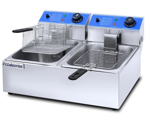 [UN-HEF-82A] RIGID - FRYER - 2 BASKET ELECTRIC