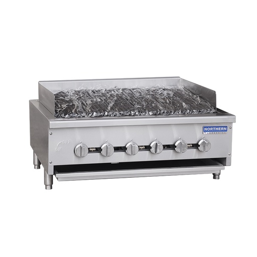 [FHT-HRC-36] NORTHERN - GRILL - 6 BURNER GAS CHARBROILER