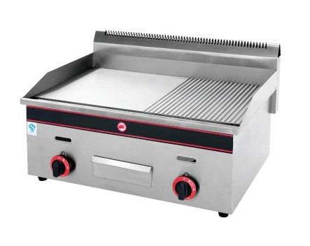 [UN-HGG-722] RIGID - GAS GRIDDLE & GRILL - 1 X 1 BURNER