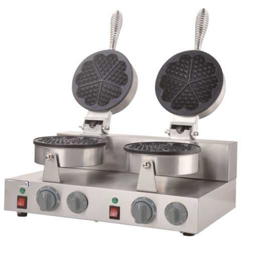 [FS-HWB-2H] RIGID - WAFFLE BAKER -2 PLATE