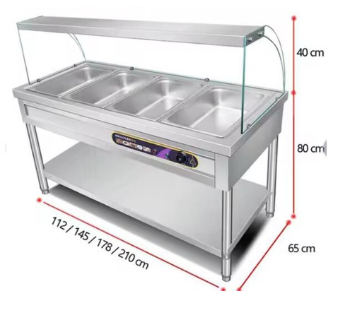 [FS-HS-5] RIGID - STEAM WARMER 5 PAN