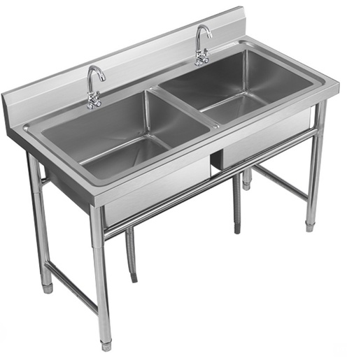 [SA-STR207BMB1] RIGID - SINK - 2 BOWL