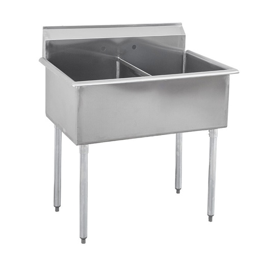 [HE-1824-2-18G] RIGID - ECO SINK - 2 BOWL