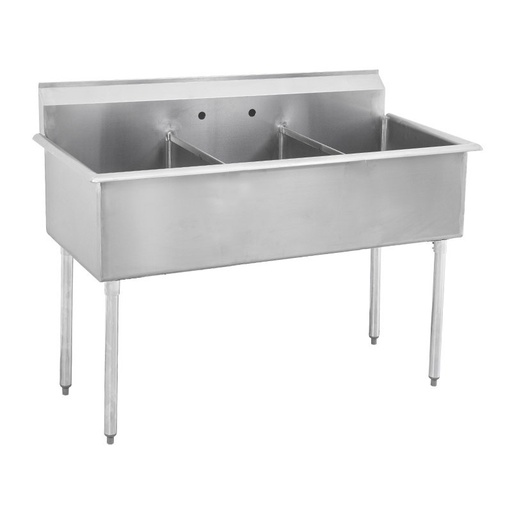 [HE-1824-3-18G] RIGID - ECO SINK - 3 BOWL